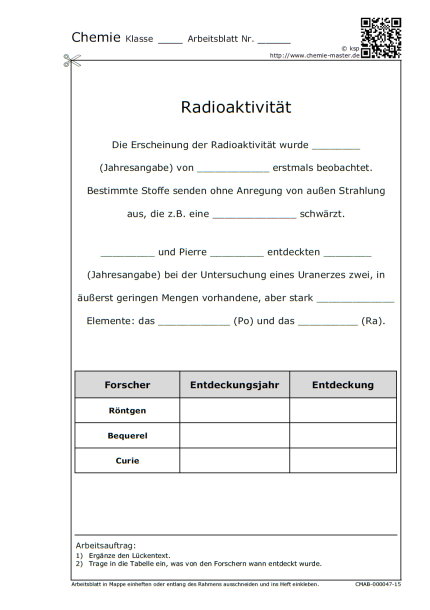 Radioaktivität